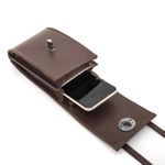 porta celular couro 