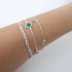 Pulseira Trançada Rabo De Rato Prata 925