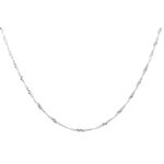 Choker Singapura 1,5mm 40cm Prata 925
