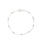 Pulseira Veneziana Bolinha V15 Prata 925