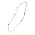 Bracelete Fio Ondulado Fechado Prata 925