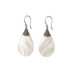 Brinco Madrepérola Prata 925