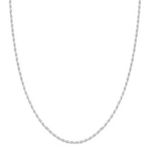 Corrente Cordão Baiano 45cm 2mm Prata 925