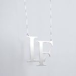 Colar Personalizado Monograma Prata 925