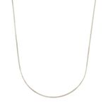 Colar Corrente Pipoca 1mm 45cm Prata 925