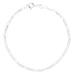 Pulseira Masculina 3x1 3mm Prata 925
