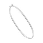 Bracelete Fio Quadrado 2,5mm Prata 