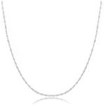 Colar Singapura 1,5mm 60cm Prata 925