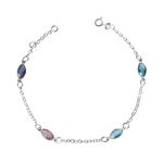 Pulseira Navete Tifanny Prata 925