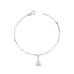 Pulseira Pingente Nossa Senhora Aparecida Prata 925