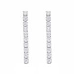 Brinco Riviera 3mm Prata 925 