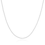 Corrente Cordão Baiano 1,5mm 50cm Prata 925