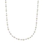 Choker Esferas Pérola Prata 925