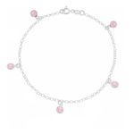 Pulseira Elo Português Zirconias Prata 925