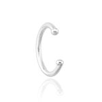 Piercing Pressão Liso I Prata 925