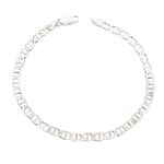 Pulseira Masculina Gucci 5mm Prata 925 