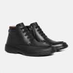 Bota Conforto Lecas Cuturno Preto