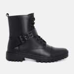 Bota Lecas Motoqueiro Naturale Preta 