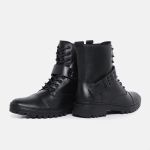 Bota Lecas Motoqueiro Naturale Preta 