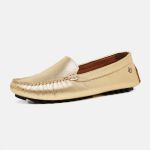Mocassim Feminino Lecas Dourado