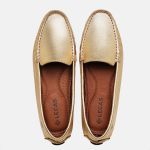 Mocassim Feminino Lecas Dourado