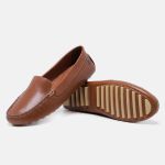 Mocassim Feminino Lecas Floter Caramelo