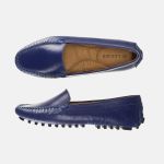 Mocassim Feminino Napa Navy