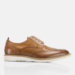 Sapato Casual Masculino Tabaco Oxford 