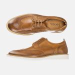 Sapato Casual Masculino Tabaco Oxford 