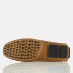 Mocassim Masculino Drive Caramelo 