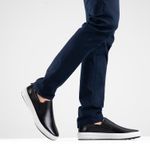 Sapatênis Masculino Preto Slip On