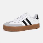 TÊNIS FEMININO LECAS BRANCO-PRETO 