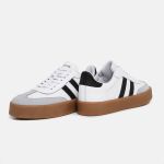 TÊNIS FEMININO LECAS BRANCO-PRETO 