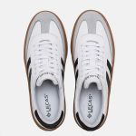 TÊNIS FEMININO LECAS BRANCO-PRETO 