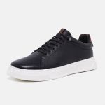 Tênis Lecas Floter Preto/Naturale Marrom