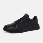 Tênis Lecas Floter Preto/Naturale Marrom