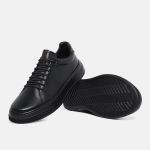 Tênis Lecas Floter Preto/Naturale Marrom