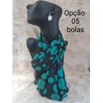 Echarpe Feminina Musseline