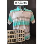 Camisa Polo Malhas Agnoleto Tamanho M