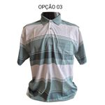 Camisa Polo Malhas Agnoleto Tamanho G
