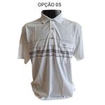Camisa Polo Malhas Agnoleto Tamanho G