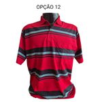 Camisa Polo Malhas Agnoleto Tamanho G