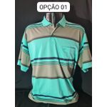 Camisa Polo Malha Agnoleto Tamanho GG