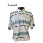 Camisa Polo Malha Agnoleto Tamanho GG