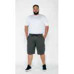 Bermuda Masculina Macaw Cargo com Elástico Tamanho GG