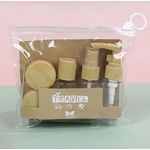 Kit Frascos para viagem com 7 peças
