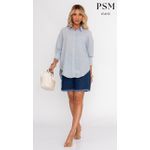 CAMISA FEMININA OVERSIZED PISOM