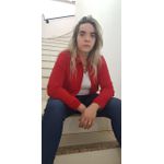 Jaqueta Bomber Musseline Vermelha