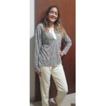 Pijama Feminino Malha P