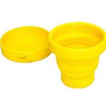 Copo Retrátil com Tampa Silicone